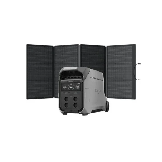 EcoFlow DELTA Pro 3 Portable Power Station (4096Wh / 4000W) Surge 8000W - Black